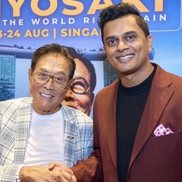Daniel Paul with Robert Kiyosaki