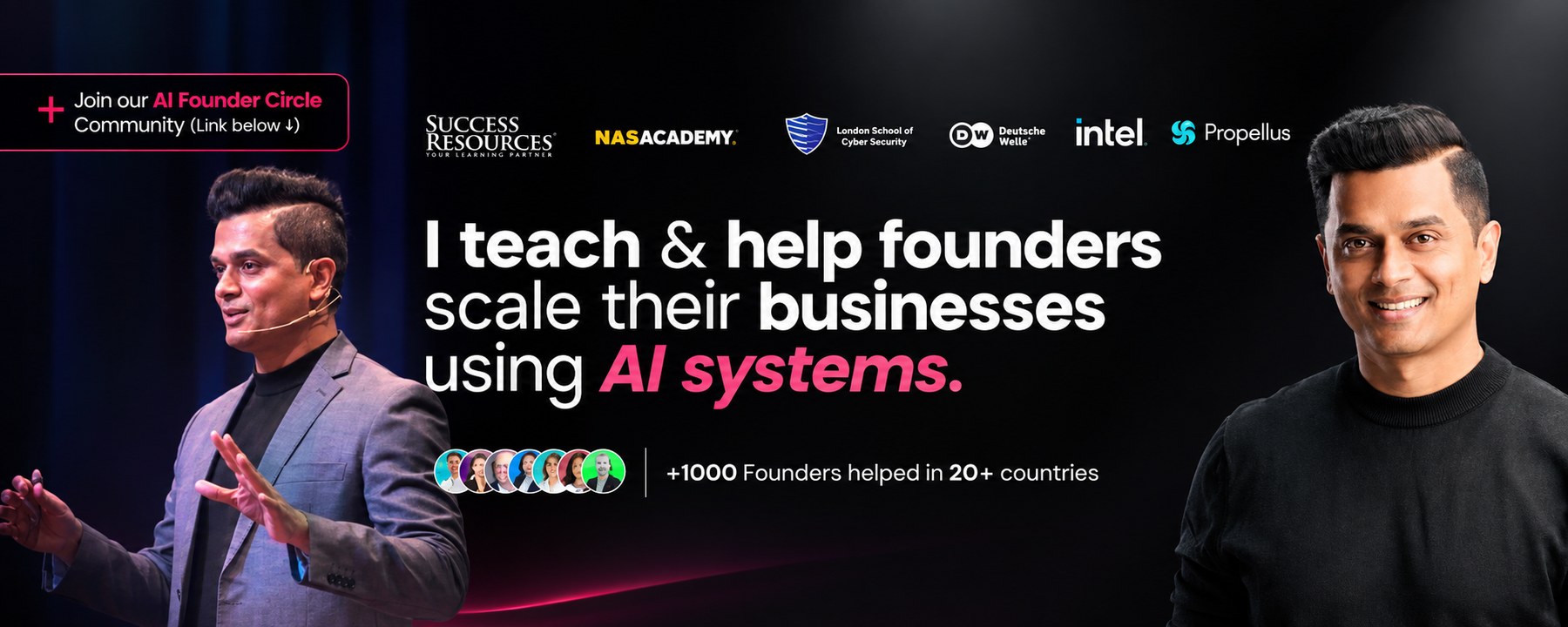 Daniel Paul — I teach and help founders scale their businesses using AI systems. +1000 founders helped in 20+ countries.