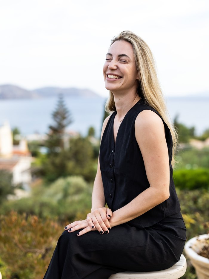 Sofia Kakkava at a retreat